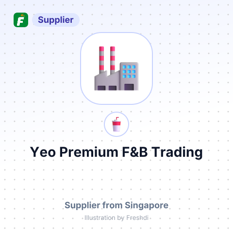 Yeo Premium F&B Trading – summary card, no photo uploaded yet