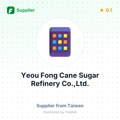 Yeou Fong Cane Sugar Refinery Co.,Ltd.  – summary card, no photo uploaded yet