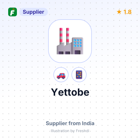 Yettobe – summary card, no photo uploaded yet