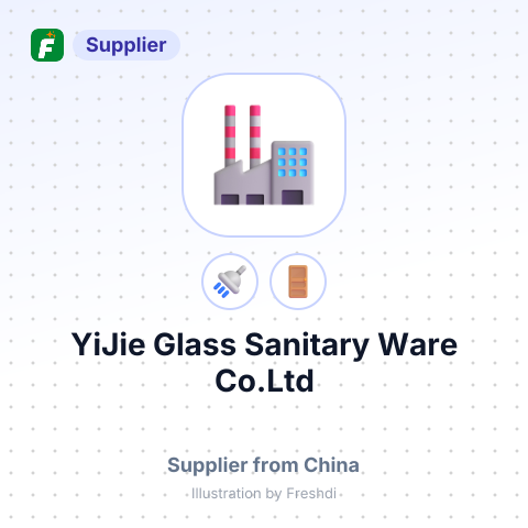 YiJie Glass Sanitary Ware Co.Ltd – summary card, no photo uploaded yet
