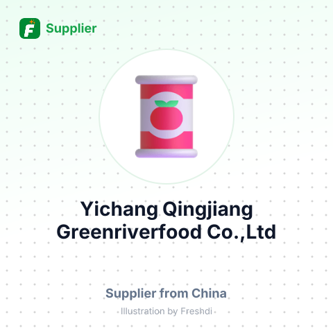 Yichang Qingjiang Greenriverfood Co.,Ltd – summary card, no photo uploaded yet