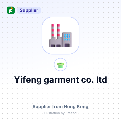 Yifeng garment co. ltd – summary card, no photo uploaded yet