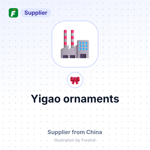 Yigao ornaments – summary card, no photo uploaded yet
