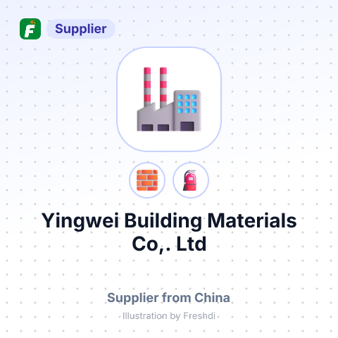 Yingwei Building Materials Co,. Ltd – summary card, no photo uploaded yet