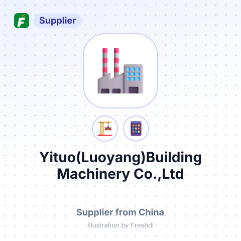 Yituo(Luoyang)Building Machinery Co.,Ltd – summary card, no photo uploaded yet