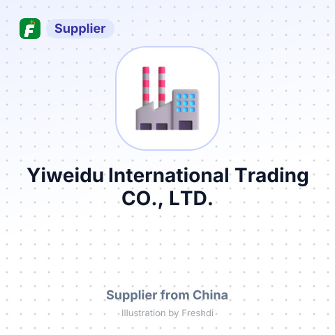 Yiweidu International Trading CO., LTD. – summary card, no photo uploaded yet