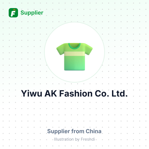 Yiwu AK Fashion Co., Ltd. – summary card, no photo uploaded yet