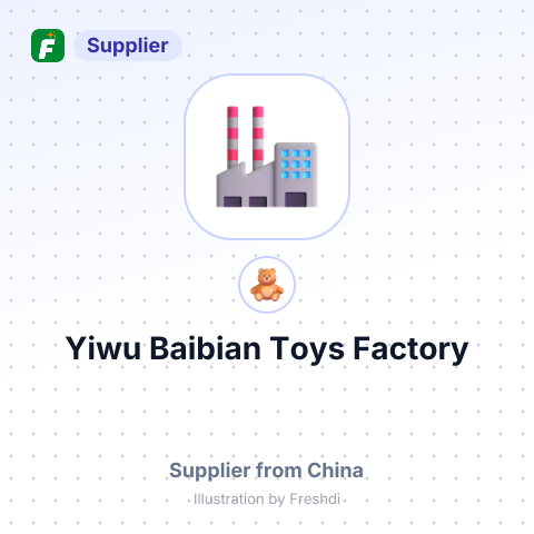 Yiwu Baibian Toys Factory – summary card, no photo uploaded yet