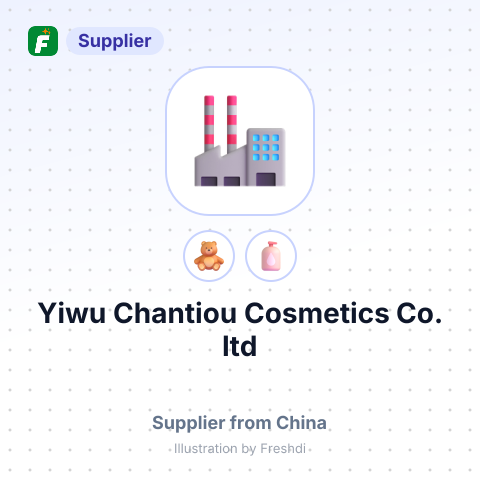 Yiwu Chantiou Cosmetics Co.,ltd – summary card, no photo uploaded yet