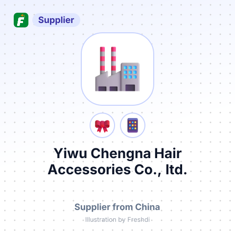 Yiwu Chengna Hair Accessories Co., Itd. – summary card, no photo uploaded yet