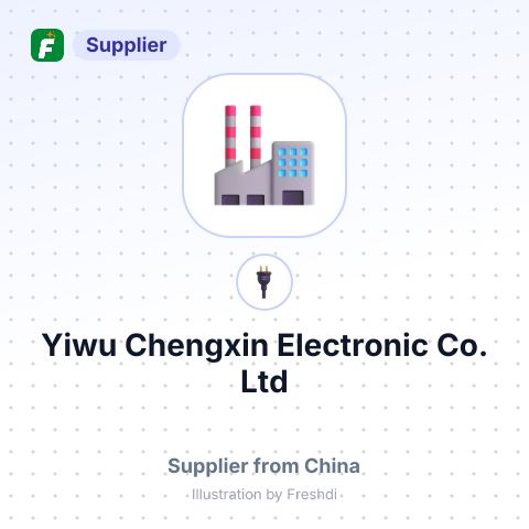 Yiwu Chengxin Electronic Co.,Ltd – summary card, no photo uploaded yet