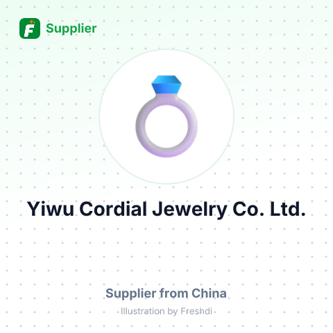 Yiwu Cordial Jewelry Co., Ltd. – summary card, no photo uploaded yet