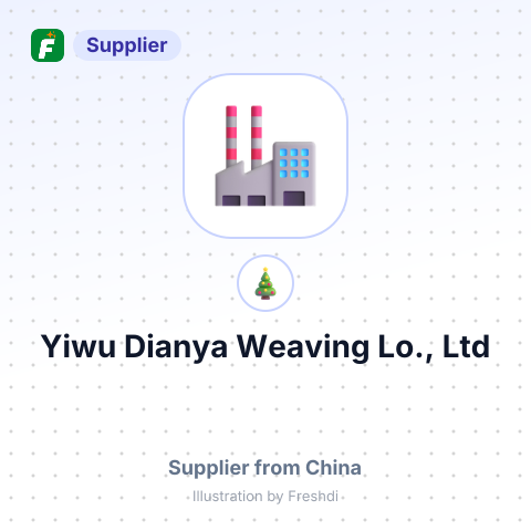 Yiwu Dianya Weaving Lo., Ltd – summary card, no photo uploaded yet