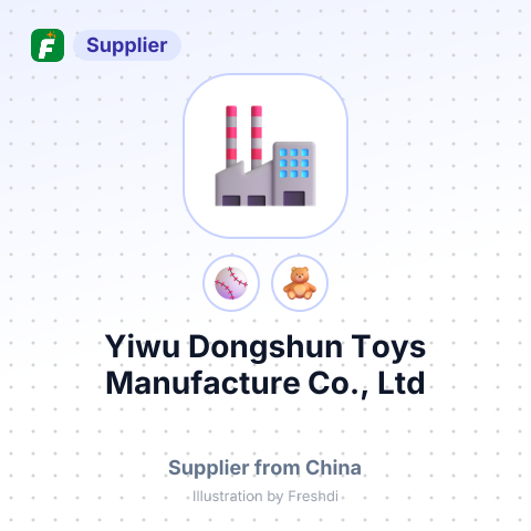 Yiwu Dongshun Toys Manufacture Co., Ltd – summary card, no photo uploaded yet
