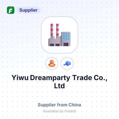 Yiwu Dreamparty Trade Co., Ltd – summary card, no photo uploaded yet