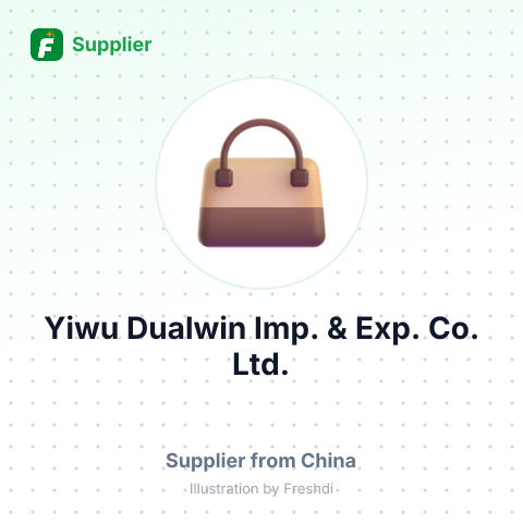 Yiwu Dualwin Imp. & Exp. Co., Ltd. – summary card, no photo uploaded yet