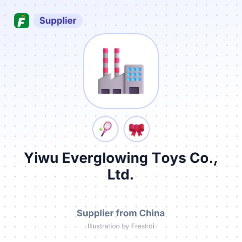 Yiwu Everglowing Toys Co., Ltd. – summary card, no photo uploaded yet