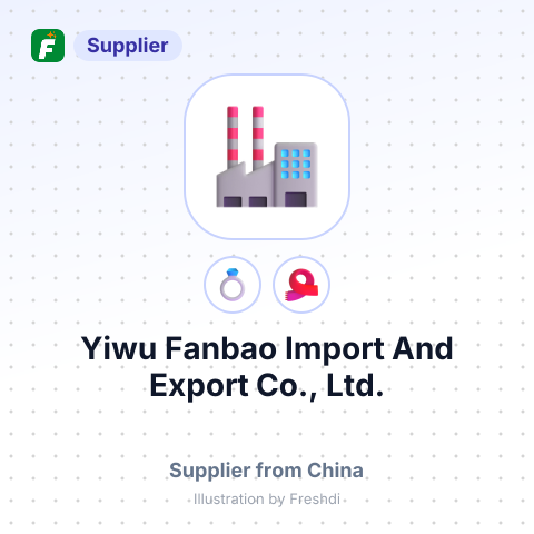 Yiwu Fanbao Import And Export Co., Ltd. – summary card, no photo uploaded yet