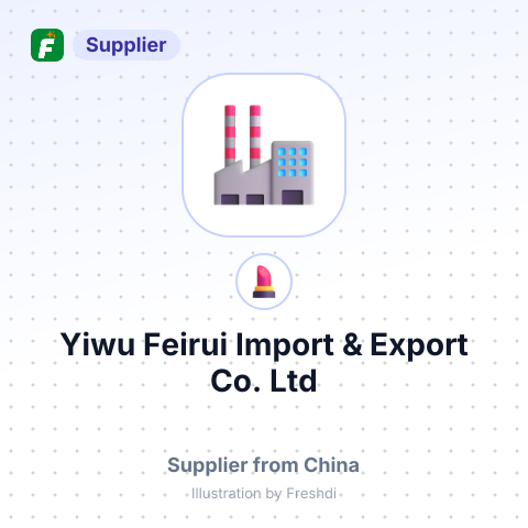 Yiwu Feirui Import & Export Co., Ltd – summary card, no photo uploaded yet