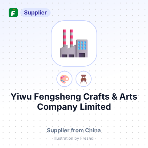 Yiwu Fengsheng Crafts & Arts Company Limited – summary card, no photo uploaded yet