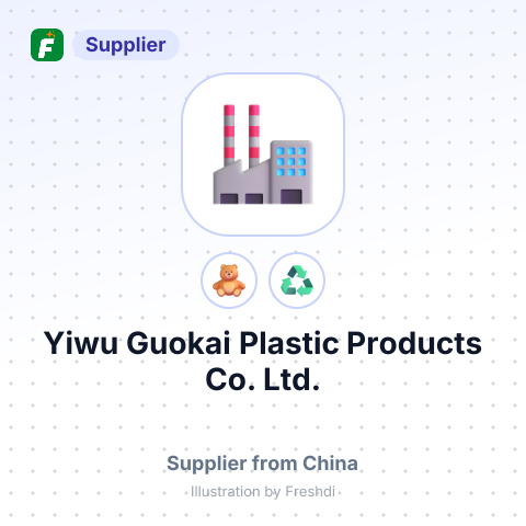 Yiwu Guokai Plastic Products Co., Ltd. – summary card, no photo uploaded yet