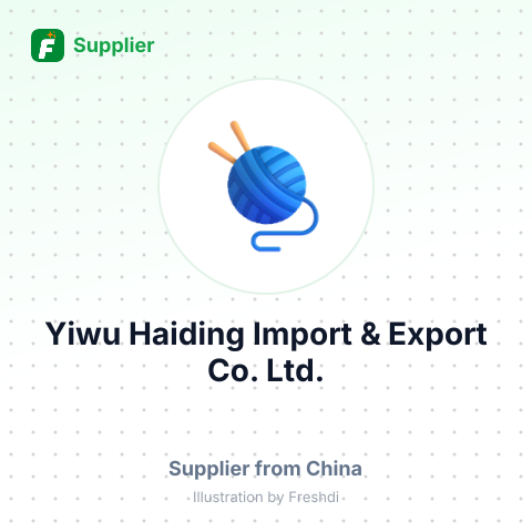 Yiwu Haiding Import & Export Co., Ltd. – summary card, no photo uploaded yet