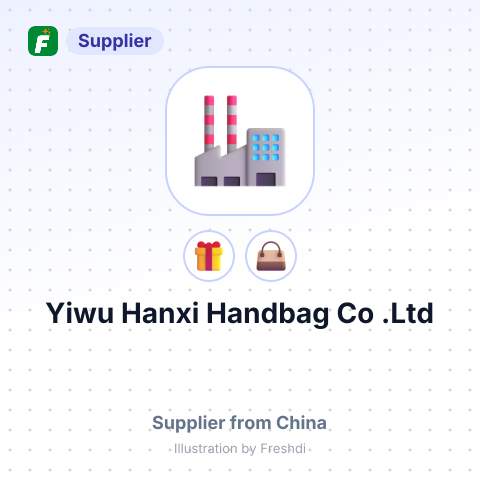 Yiwu Hanxi Handbag Co,.Ltd – summary card, no photo uploaded yet