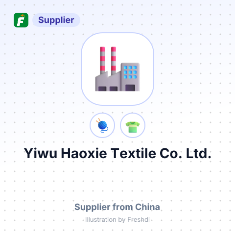 Yiwu Haoxie Textile Co., Ltd. – summary card, no photo uploaded yet