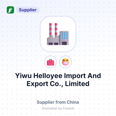 Yiwu Helloyee Import And Export Co., Limited – summary card, no photo uploaded yet