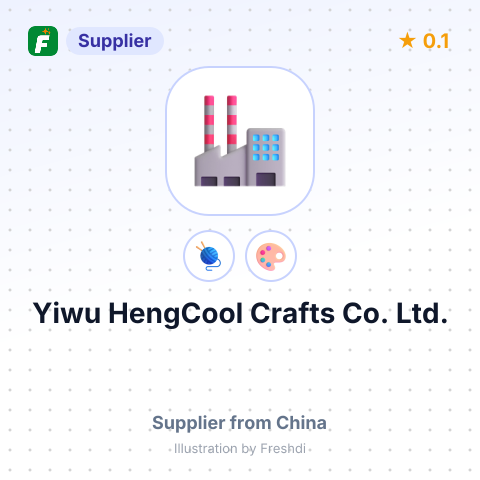 Yiwu HengCool Crafts Co., Ltd. – summary card, no photo uploaded yet