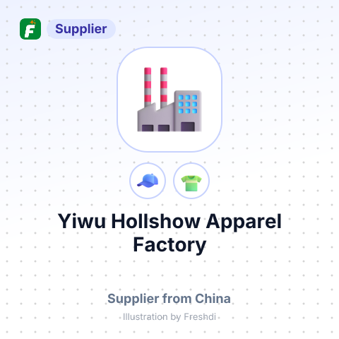 Yiwu Hollshow Apparel Factory – summary card, no photo uploaded yet