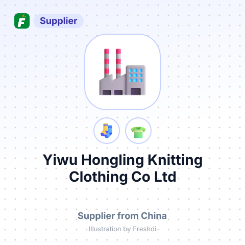Yiwu Hongling Knitting Clothing Co Ltd – summary card, no photo uploaded yet