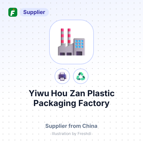 Yiwu Hou Zan Plastic Packaging Factory – summary card, no photo uploaded yet