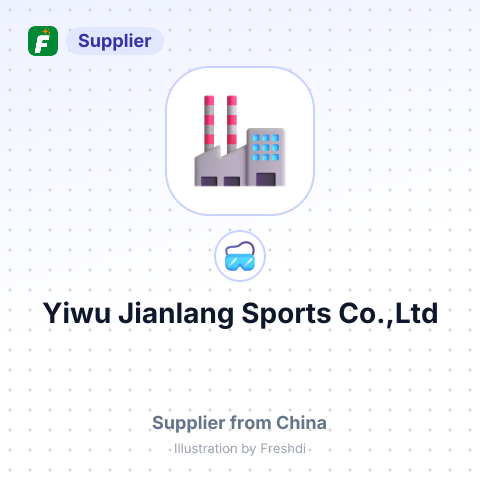 Yiwu Jianlang Sports Co.,Ltd – summary card, no photo uploaded yet