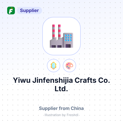 Yiwu Jinfenshijia Crafts Co., Ltd. – summary card, no photo uploaded yet