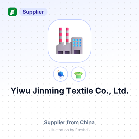 Yiwu Jinming Textile Co., Ltd. – summary card, no photo uploaded yet