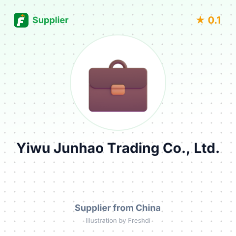 Yiwu Junhao Trading Co., Ltd. – summary card, no photo uploaded yet