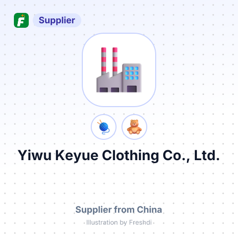 Yiwu Keyue Clothing Co., Ltd. – summary card, no photo uploaded yet