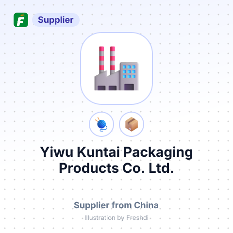 Yiwu Kuntai Packaging Products Co., Ltd. – summary card, no photo uploaded yet