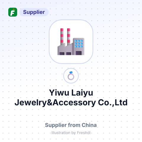 Yiwu Laiyu Jewelry&Accessory Co.,Ltd – summary card, no photo uploaded yet
