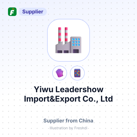 Yiwu Leadershow Import&Export Co., Ltd – summary card, no photo uploaded yet