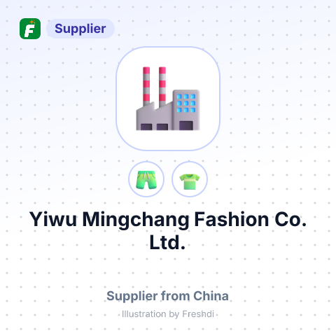 Yiwu Mingchang Fashion Co., Ltd. – summary card, no photo uploaded yet