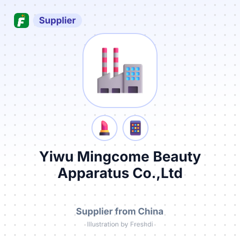 Yiwu Mingcome Beauty Apparatus Co.,Ltd – summary card, no photo uploaded yet