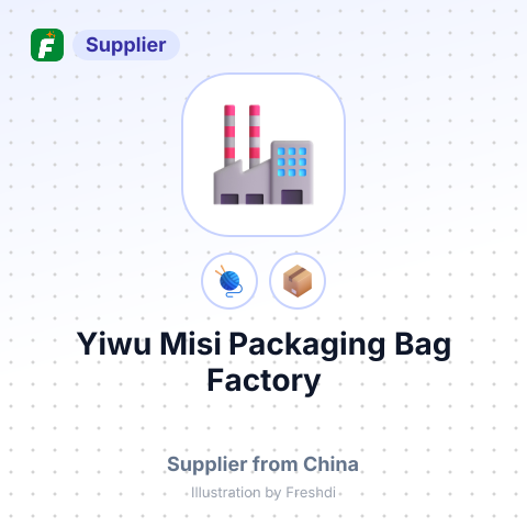 Yiwu Misi Packaging Bag Factory – summary card, no photo uploaded yet