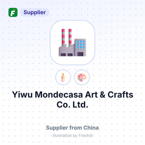 Yiwu Mondecasa Art & Crafts Co., Ltd. – summary card, no photo uploaded yet