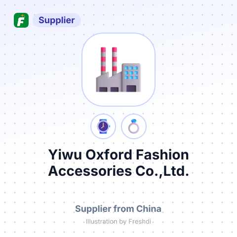 Yiwu Oxford Fashion Accessories Co.,Ltd. – summary card, no photo uploaded yet