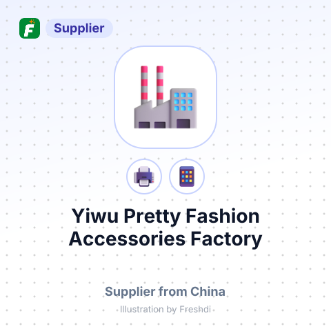 Yiwu Pretty Fashion Accessories Factory – summary card, no photo uploaded yet