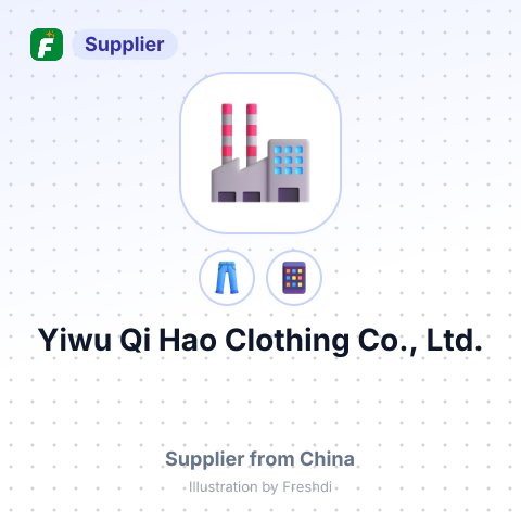 Yiwu Qi Hao Clothing Co., Ltd. – summary card, no photo uploaded yet