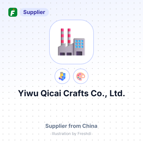 Yiwu Qicai Crafts Co., Ltd. – summary card, no photo uploaded yet