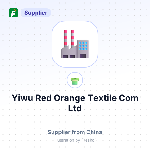 Yiwu Red Orange Textile Com Ltd – summary card, no photo uploaded yet